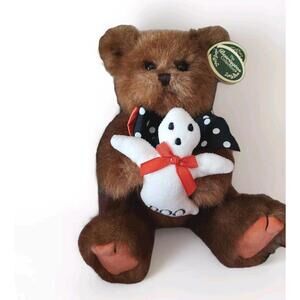 Bearington‎ Bear Boo Boo Bear Scary Beary Ghost Accent Halloween Plush